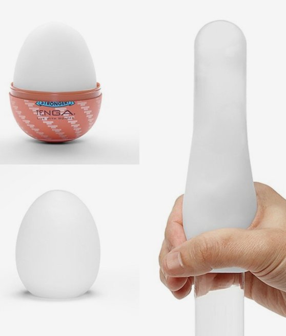 Tenga Egg Spiral masturbátor mužský ve tvaru vajíčka