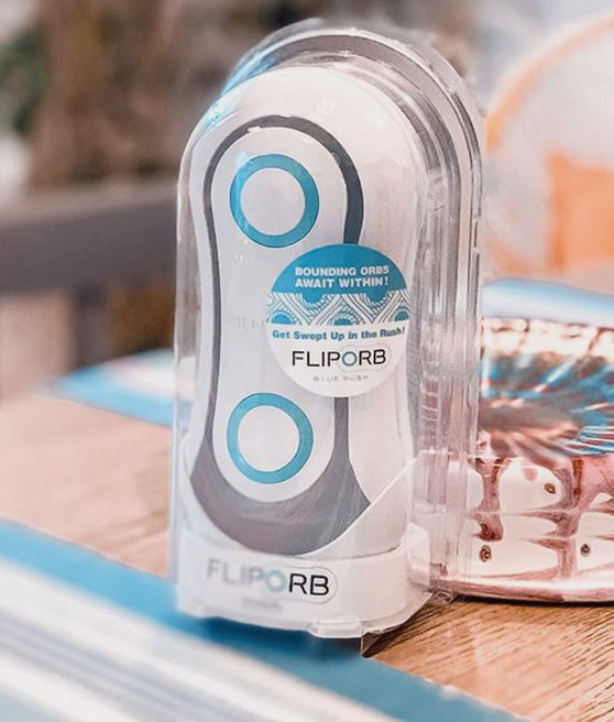 Tenga Flip Orb masturbátor Blue Rush