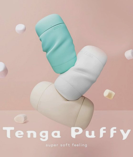 Tenga Puffy masturbátor japoński super naturalny