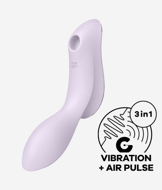 SATISFYER CURVY TRINITY 2 VIOLET
