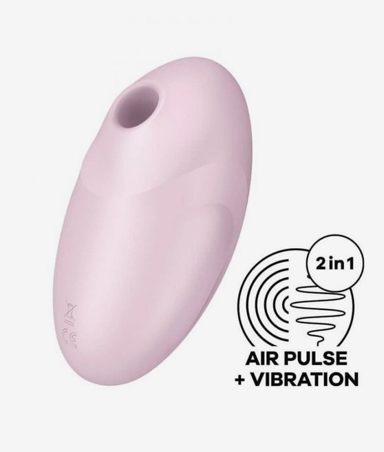 Satisfyer Vulva Lover 3 růžový masér klitorisu