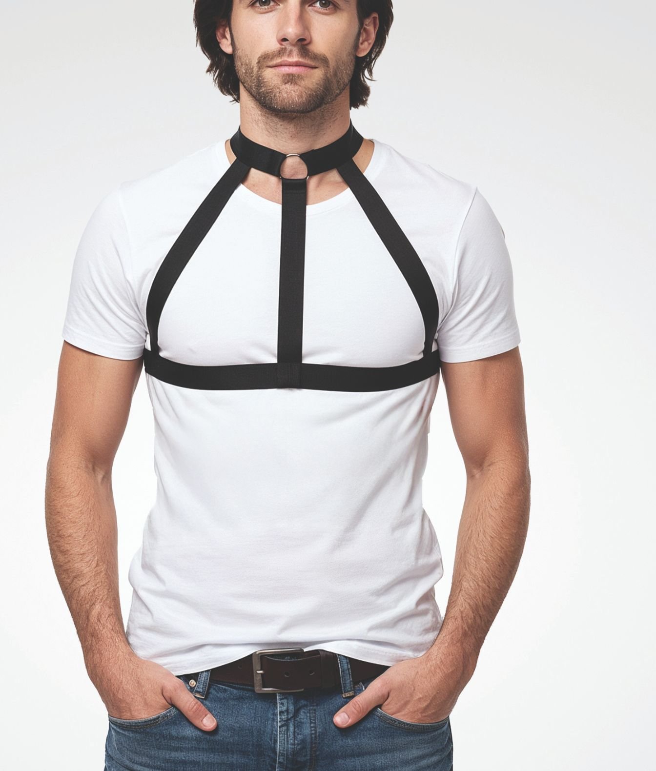 VULK Magnus pełny czarny harness męski