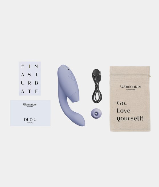 Womanizer DUO 2 vibrátor se stimulátorem klitorisu
