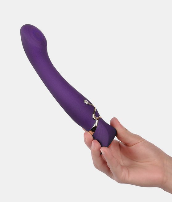 Zalo Queen Set GSpot Pulsewave vibrátor Twilight Purple