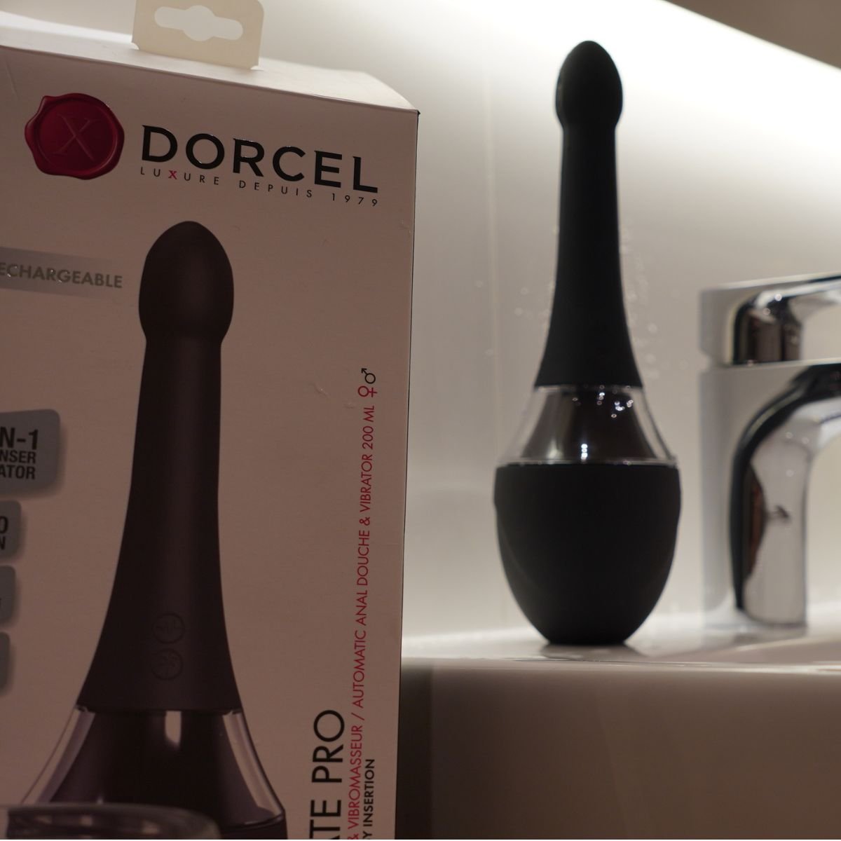 Dorcel Douche Mate Pro 2w1 automatyczna gruszka i wibrator